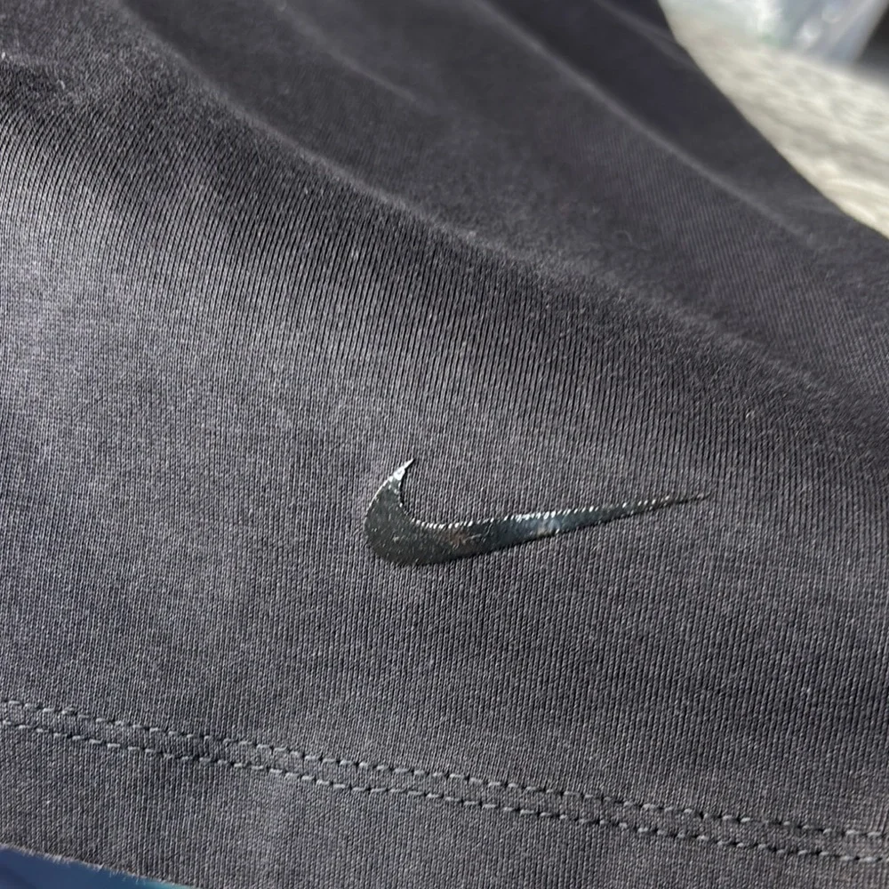 Nike Black Fitted Racer Back Tank Top